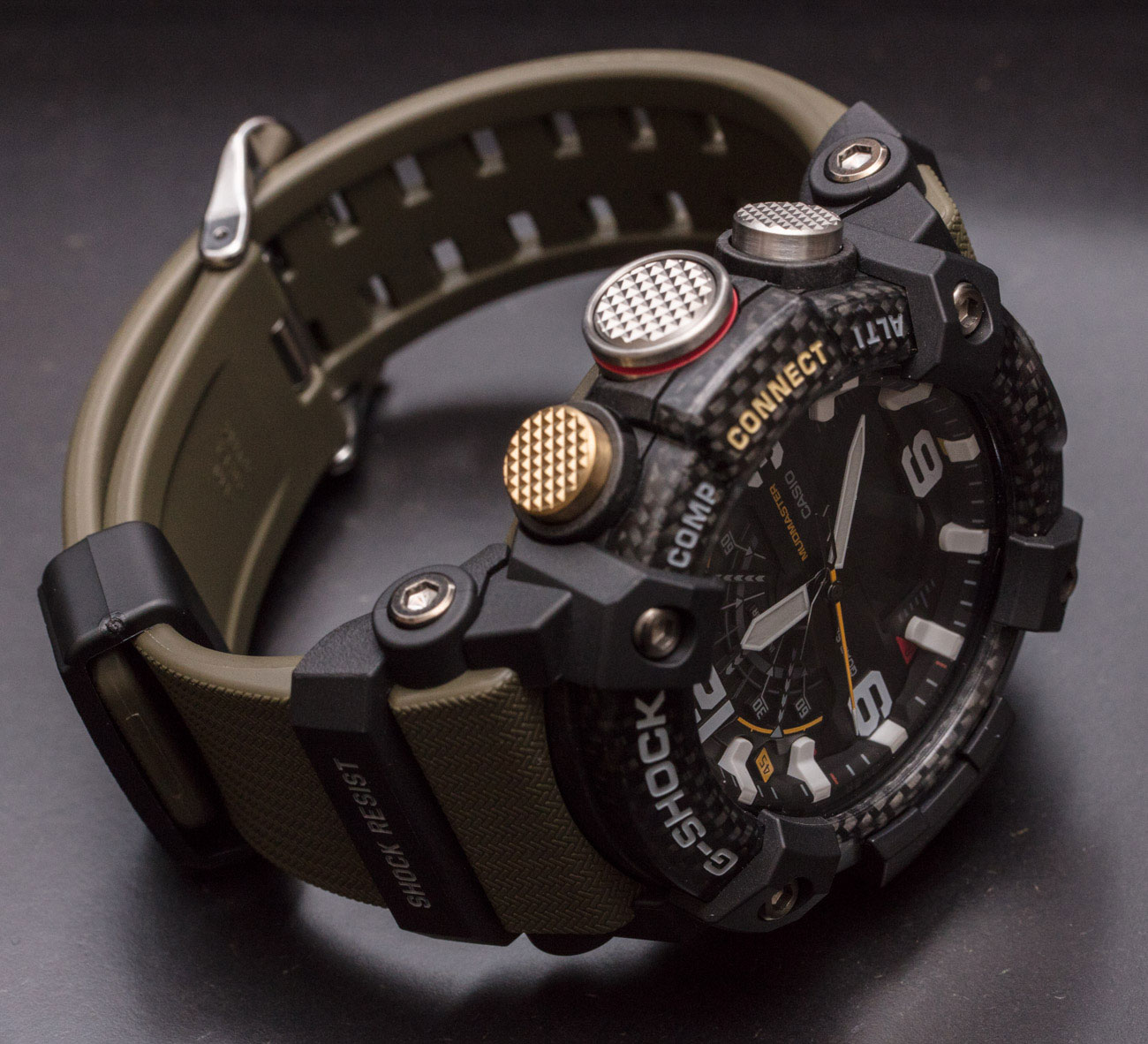 Японские спортивные наручные часы Casio G-SHOCK GG-B100-1A3ER с хронографом