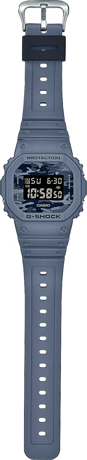 Японские наручные часы Casio G-SHOCK DW-5600CA-2ER с хронографом