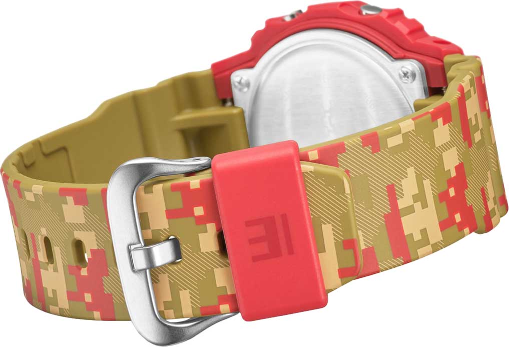 Японские наручные часы Casio G-SHOCK DW-5600SMB-4 с хронографом