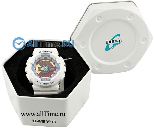 Японские наручные часы Casio Baby-G BA-112-7A с хронографом