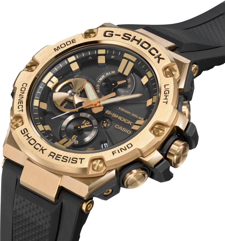 Японские наручные часы Casio G-SHOCK GST-B100GB-1A9 с хронографом