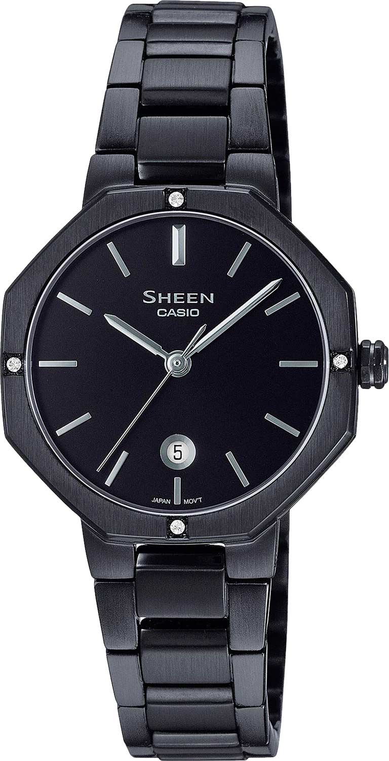 Японские наручные часы Casio Sheen SHE-4543BD-1AUER