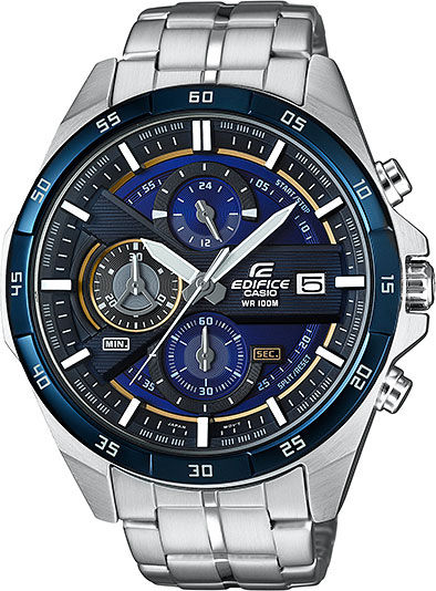 Японские наручные часы Casio Edifice EFR-556DB-2A с хронографом