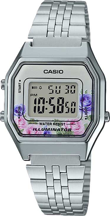 Японские наручные часы Casio Vintage LA680WA-4C с хронографом