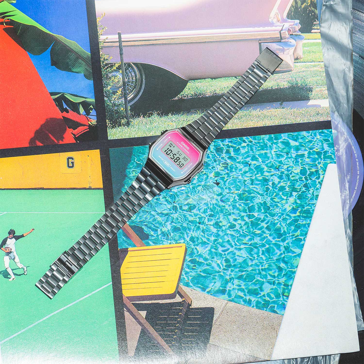 Японские наручные часы CASIO CASIO COLLECTION A168WERB-2A