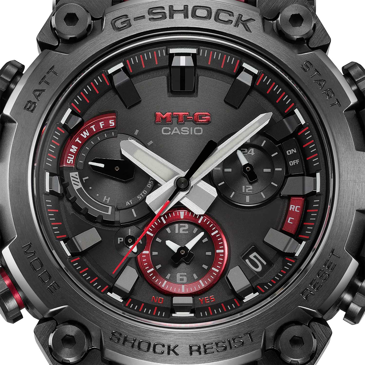 Японские наручные часы Casio G-SHOCK MTG-B3000BD-1AER с хронографом