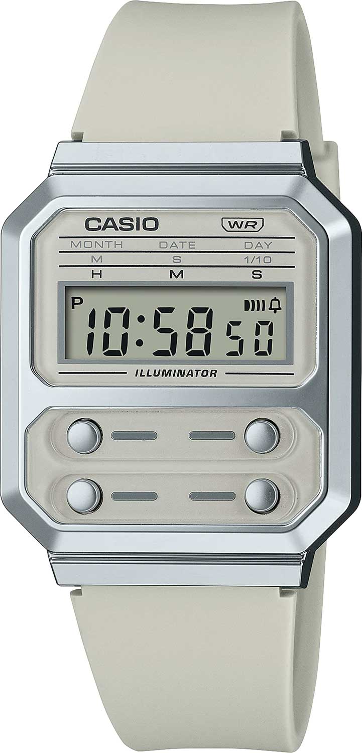 Японские наручные часы Casio Vintage A100WEF-8A с хронографом