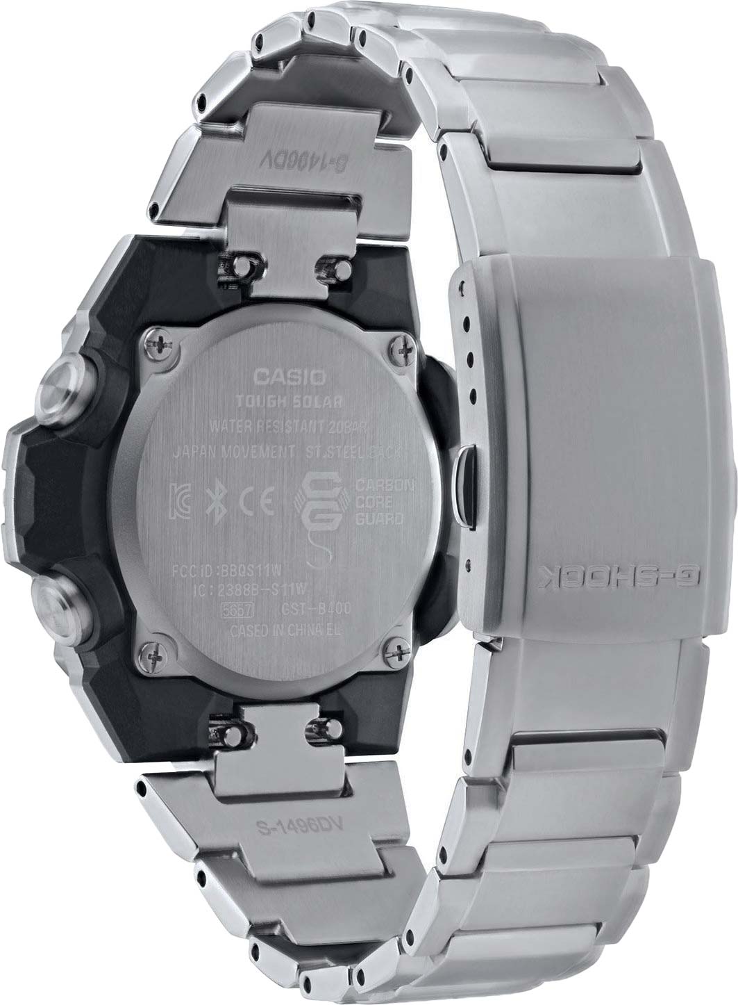 Японские наручные часы Casio G-SHOCK GST-B400D-1AER с хронографом