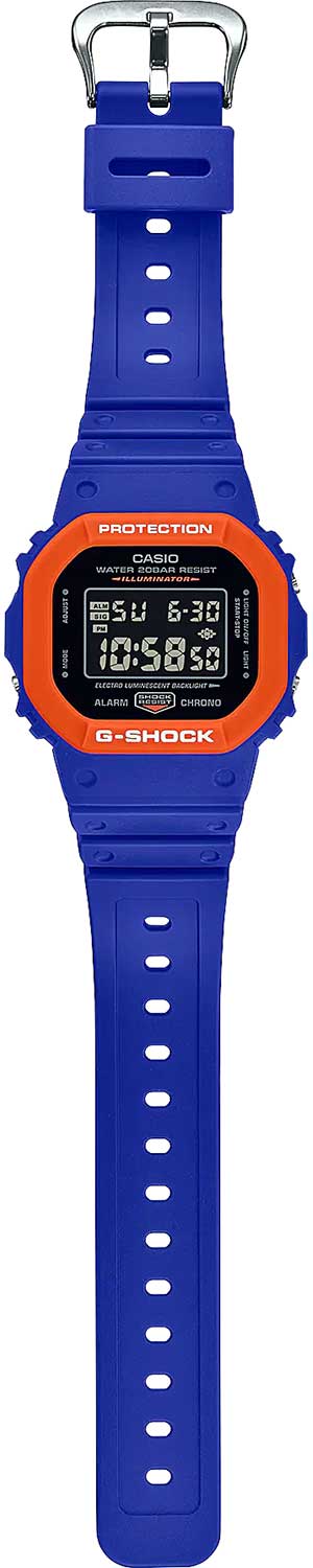 Японские наручные часы Casio G-SHOCK DW-5610SC-2 с хронографом