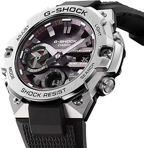 Японские наручные часы Casio G-SHOCK GST-B400-1AER с хронографом