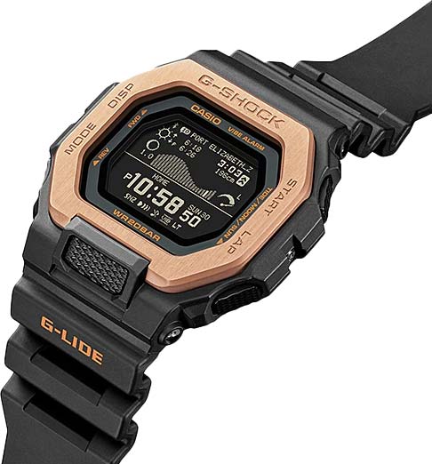 Японские спортивные наручные часы Casio G-SHOCK GBX-100NS-4ER с хронографом