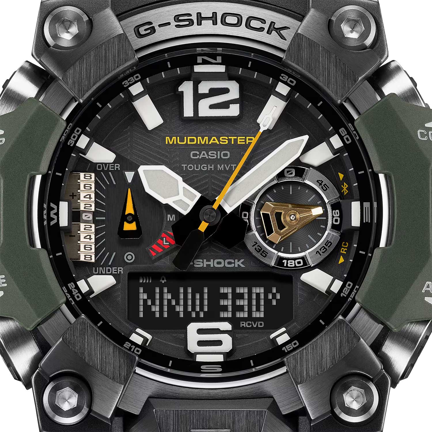 Японские наручные часы Casio G-SHOCK GWG-B1000-3A с хронографом