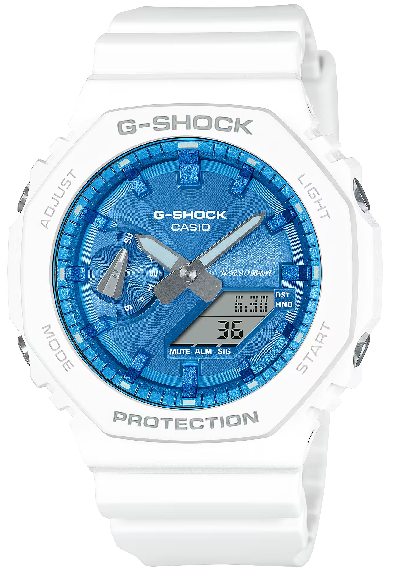 Японские наручные часы CASIO G-SHOCK GA-2100WS-7A