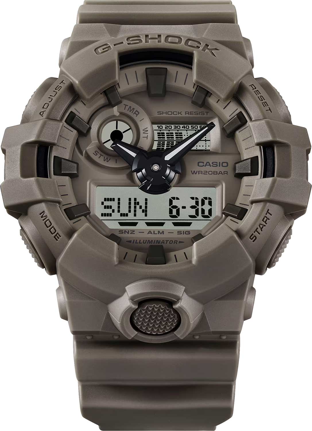 Японские наручные часы CASIO G-SHOCK GA-700NC-5A