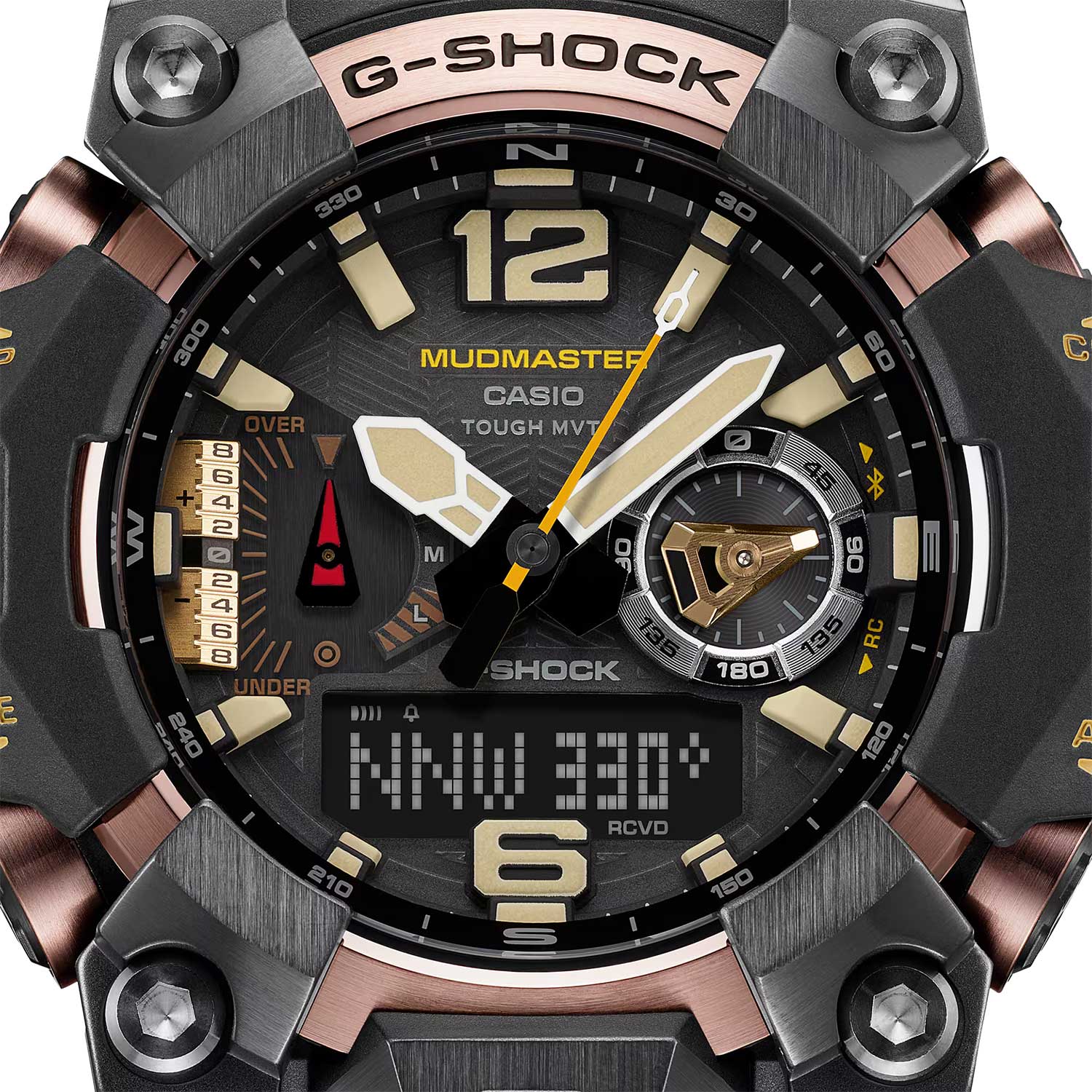 Японские наручные часы Casio G-SHOCK GWG-B1000-1A4 с хронографом