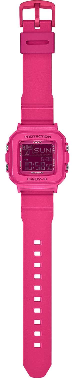 Японские наручные часы Casio Baby-G BGD-10K-4 с хронографом