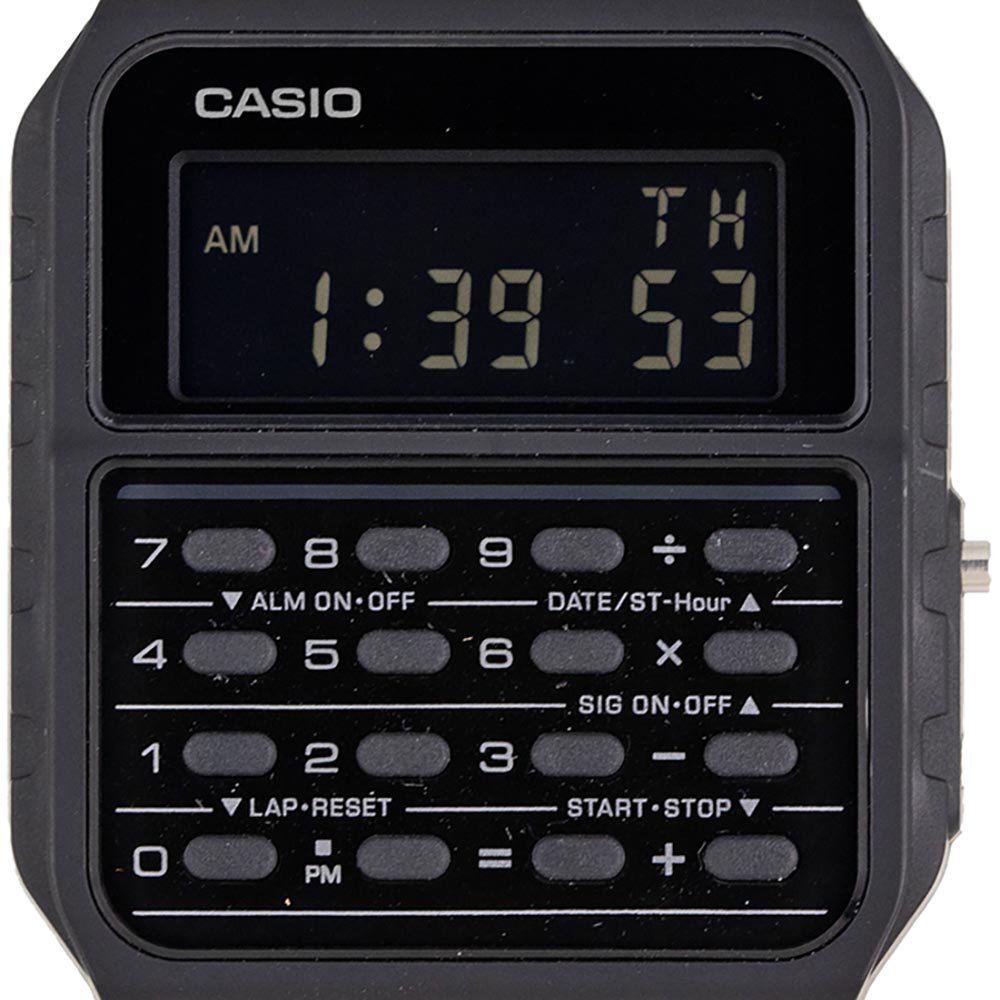 Японские наручные часы Casio Vintage CA-53WF-1BEF с хронографом