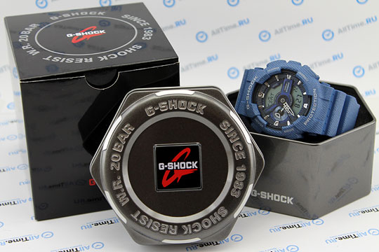 Японские наручные часы Casio G-SHOCK GA-110DC-2A с хронографом