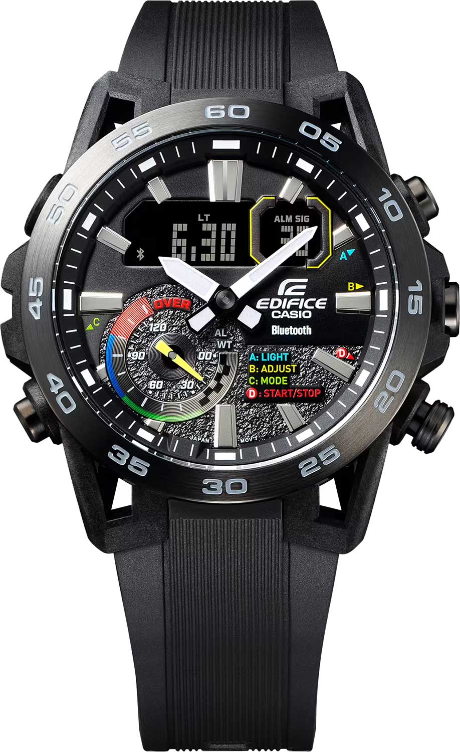 Японские наручные часы Casio Edifice ECB-40MP-1A с хронографом