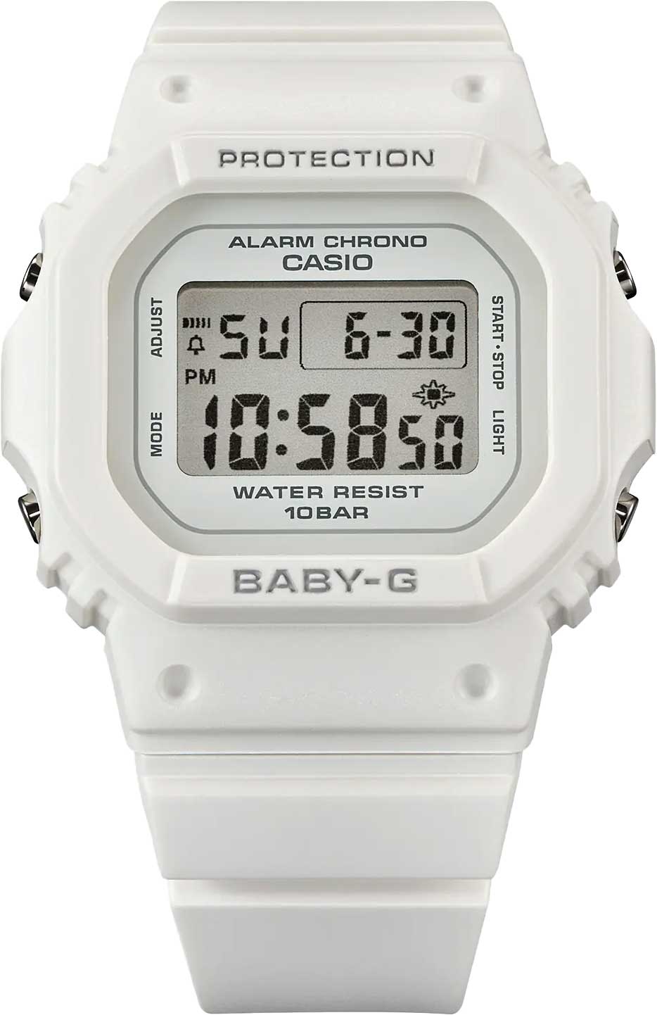 Японские наручные часы Casio Baby-G BGD-565-7 с хронографом