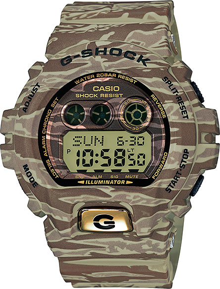 Японские наручные часы Casio G-SHOCK GD-X6900TC-5E с хронографом