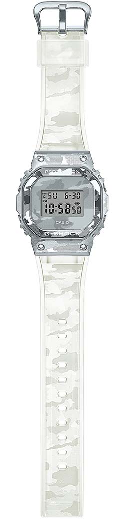 Японские наручные часы Casio G-SHOCK GM-5600SCM-1ER с хронографом