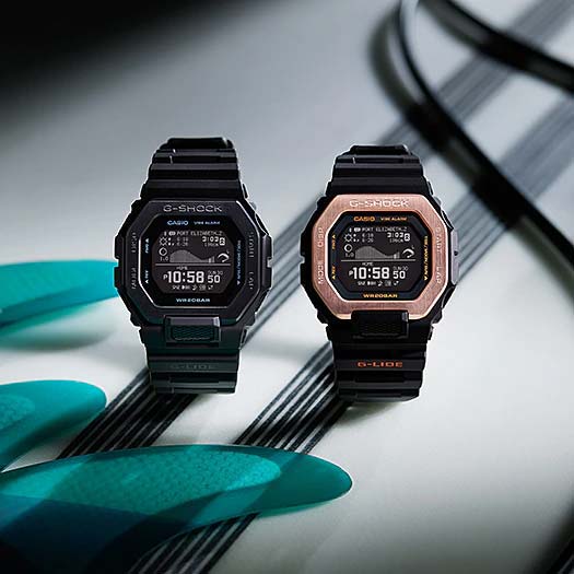 Японские спортивные наручные часы Casio G-SHOCK GBX-100NS-4ER с хронографом