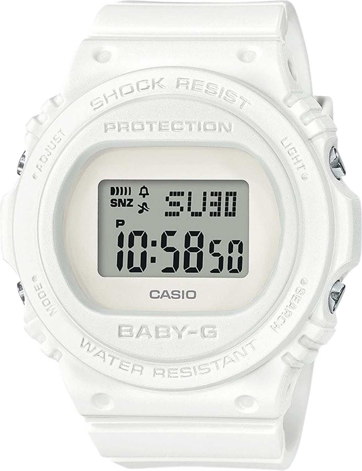 Японские наручные часы Casio Baby-G BGD-570-7 с хронографом