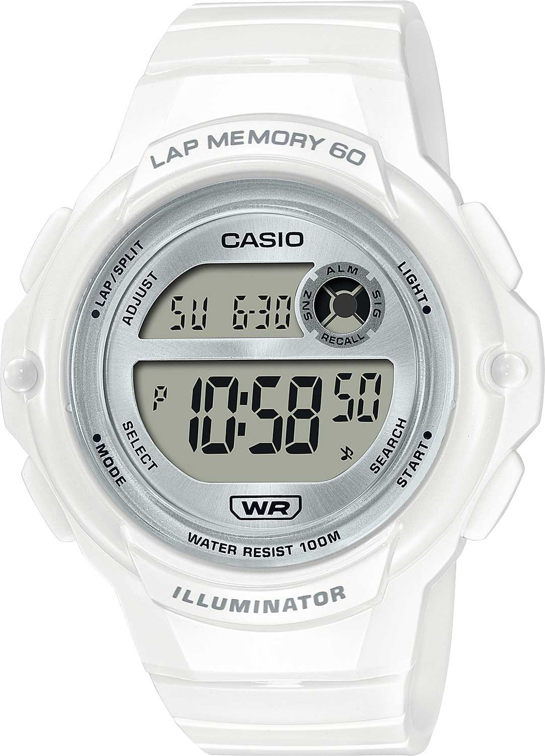 Японские наручные часы Casio Collection LWS-1200H-7A1 с хронографом