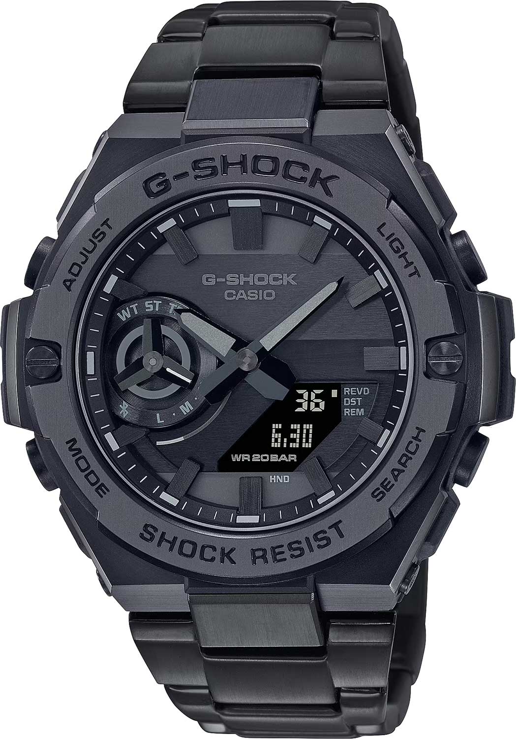 Японские наручные часы Casio G-SHOCK GST-B500BD-1A с хронографом