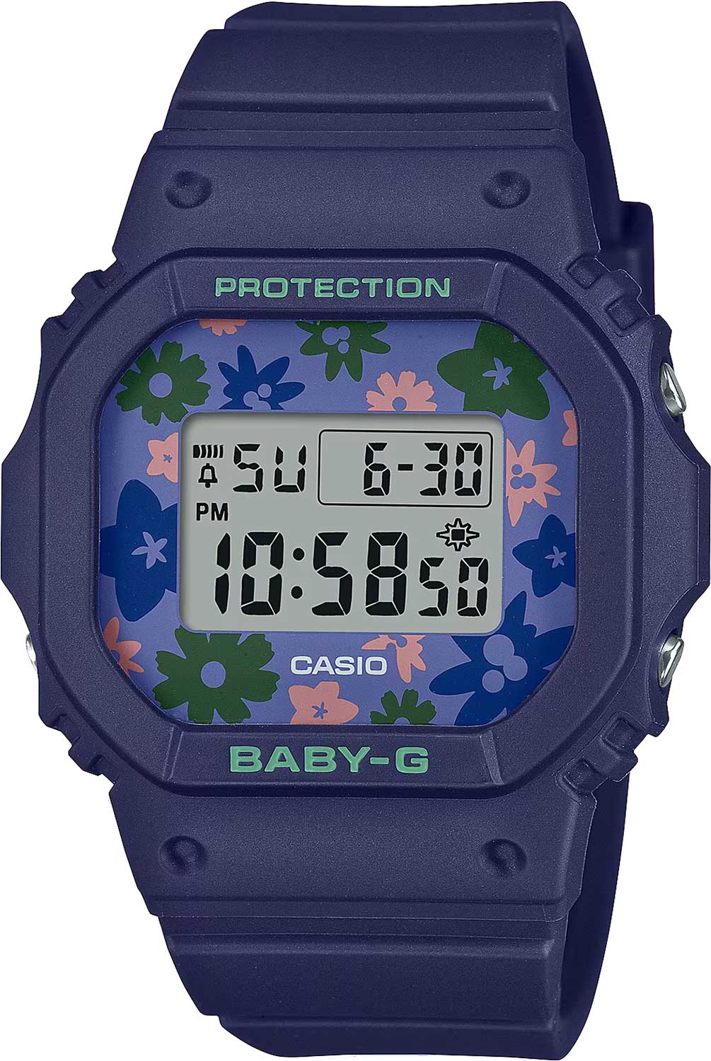 Японские наручные часы Casio Baby-G BGD-565RP-2 с хронографом