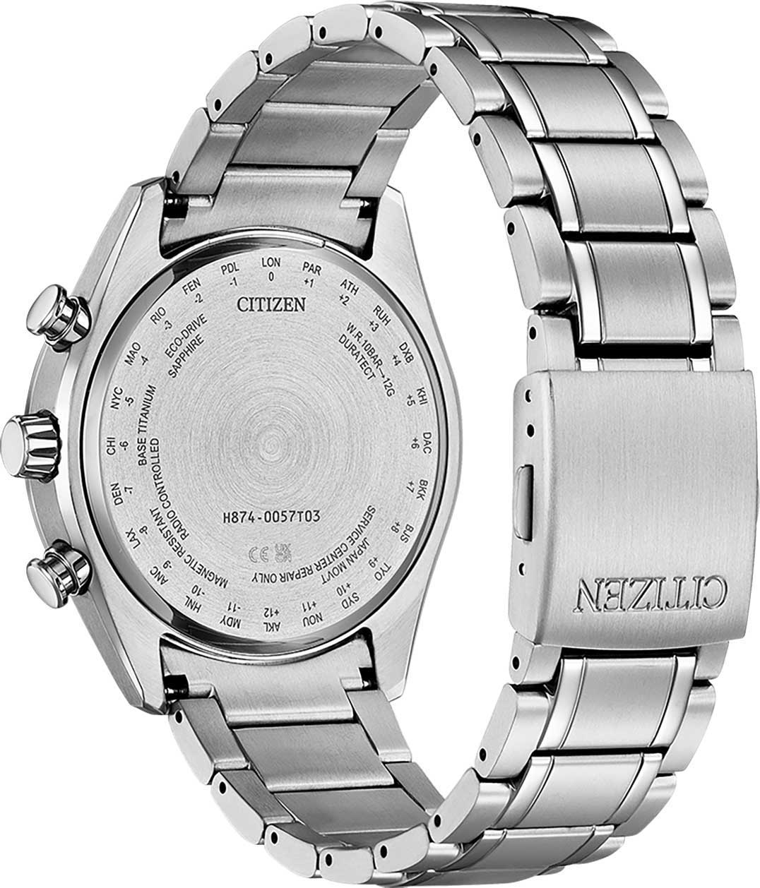 Японские титановые наручные часы Citizen BY1010-81L