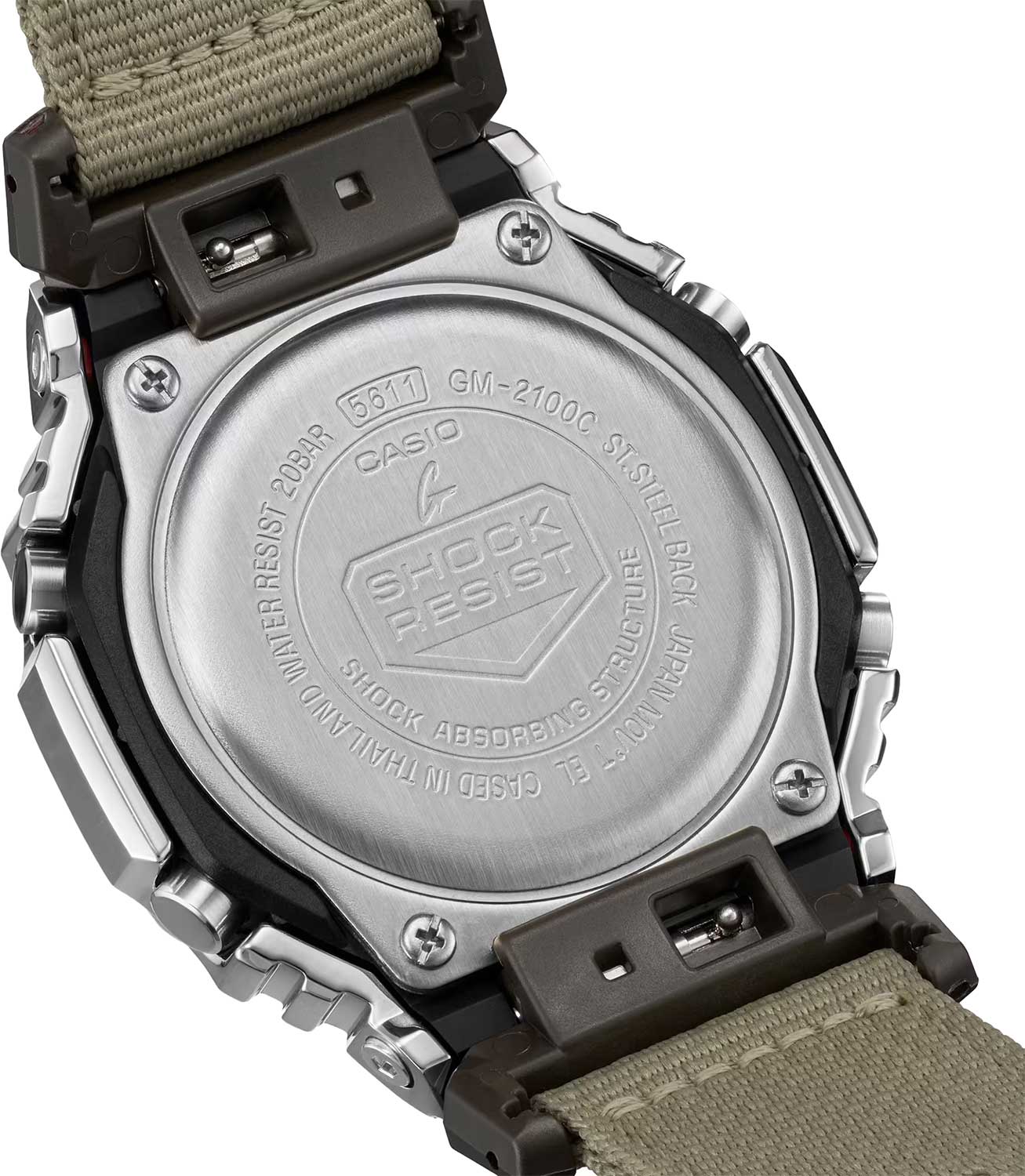 Японские наручные часы CASIO G-SHOCK GM-2100C-5A