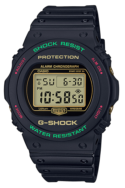 Японские наручные часы CASIO G-SHOCK DW-5700TH-1