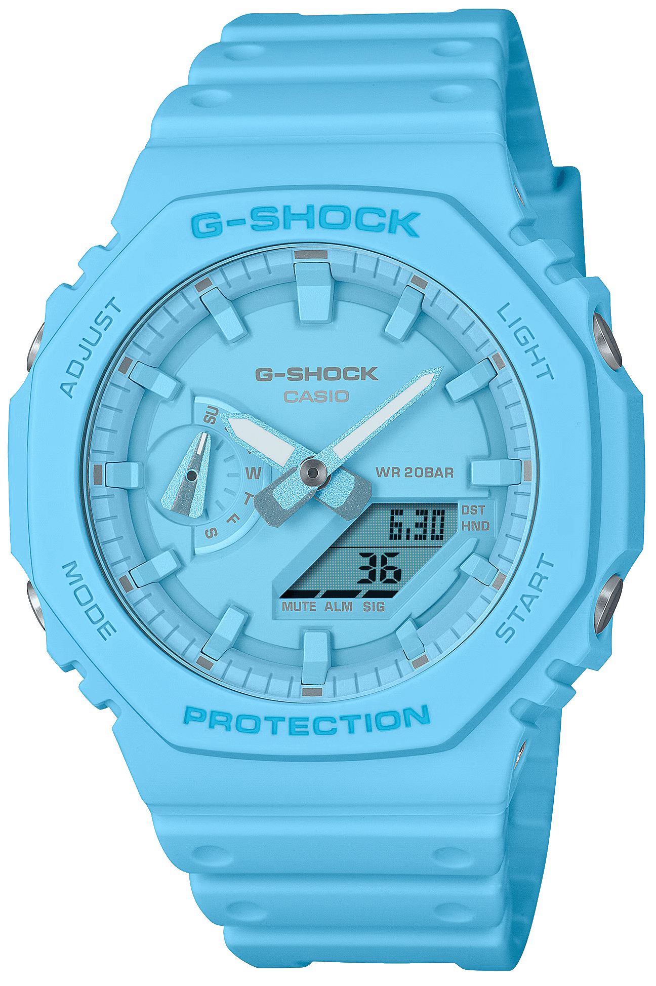 Японские наручные часы CASIO G-SHOCK GA-2100-2A2
