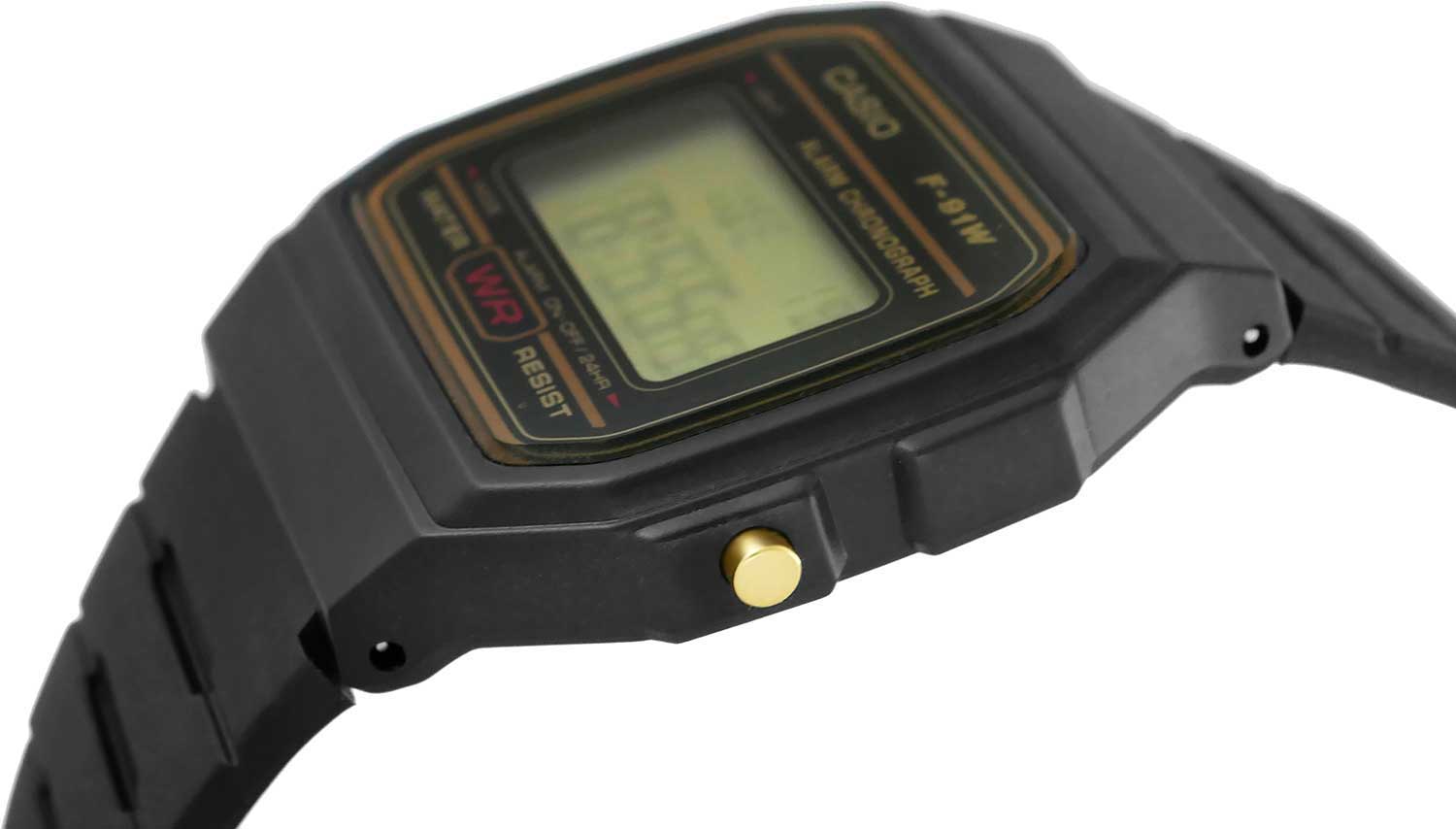 Японские наручные часы Casio Illuminator F-91WG-9Q с хронографом