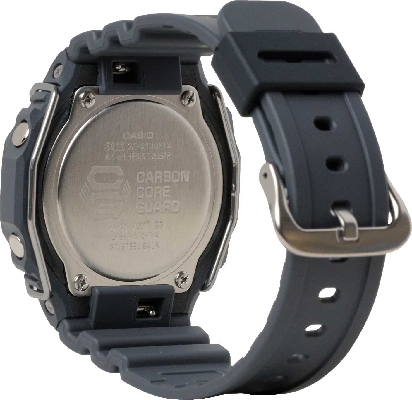 Японские наручные часы Casio G-SHOCK GA-2100PTS-8A с хронографом
