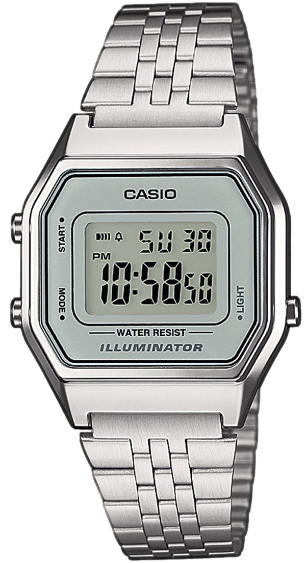 Японские наручные часы Casio Vintage LA-680WEA-7E с хронографом