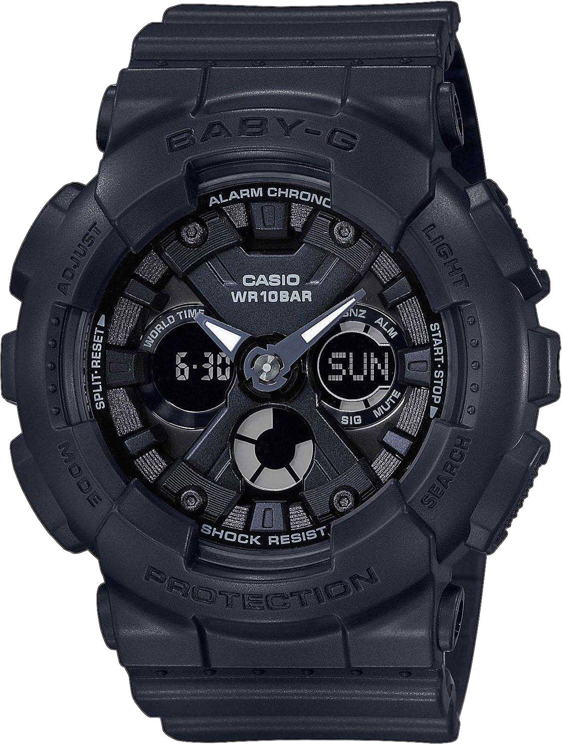 Японские наручные часы Casio Baby-G BA-130-1AER с хронографом