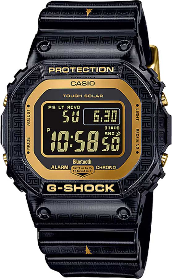 Японские наручные часы Casio G-SHOCK GW-B5600SGM-1 с хронографом
