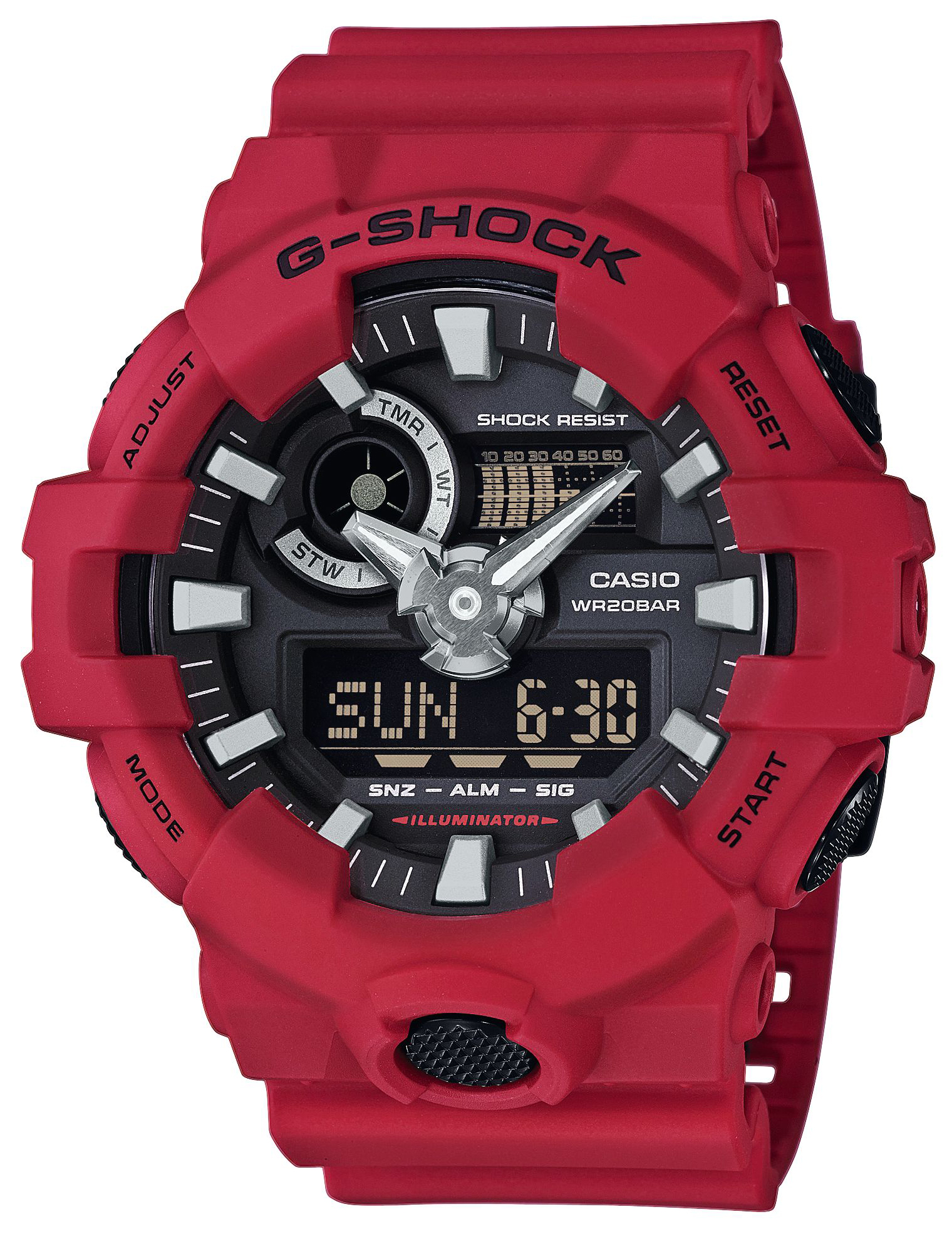 Японские наручные часы CASIO G-SHOCK GA-700-4A