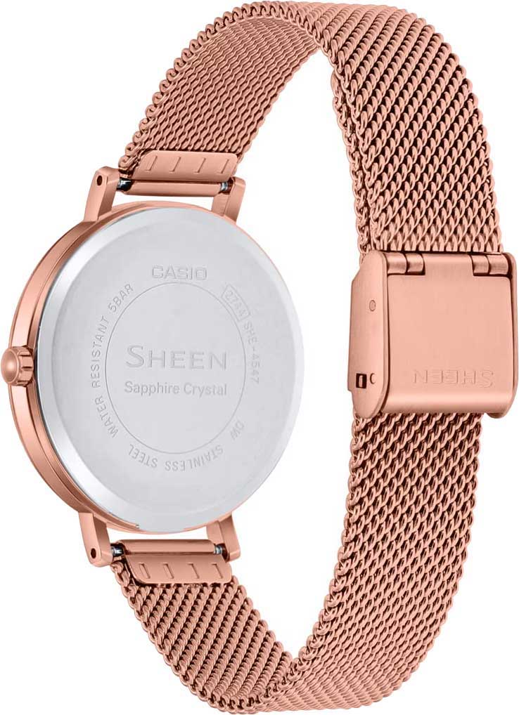 Японские наручные часы Casio Sheen SHE-4547PGM-5A