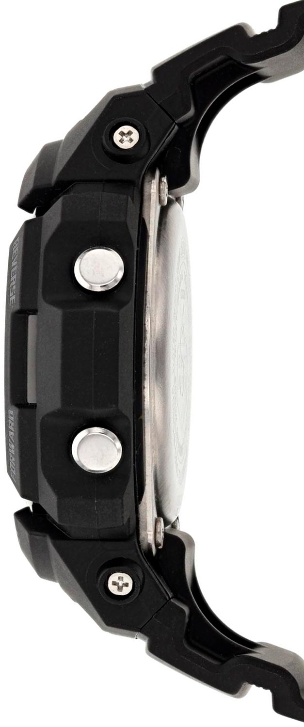 Японские наручные часы Casio G-SHOCK AWG-M100SB-2A с хронографом