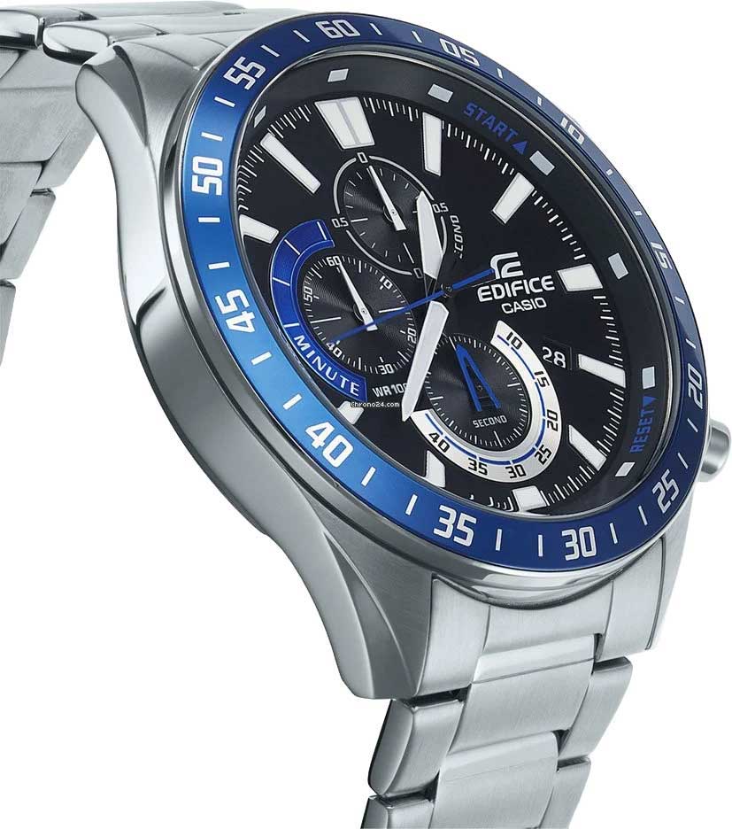 Японские наручные часы Casio Edifice EFV-620D-1A2VUEF с хронографом