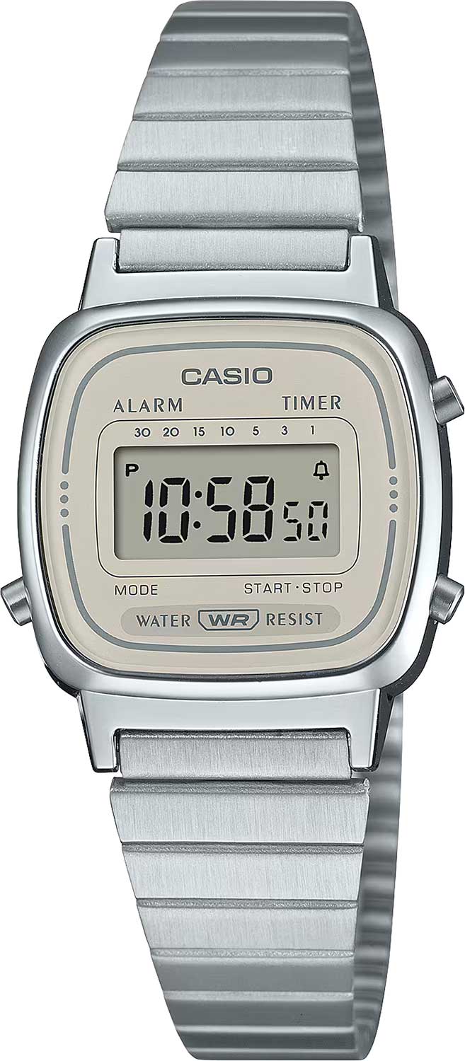 Японские наручные часы Casio Vintage LA670WEA-8A с хронографом