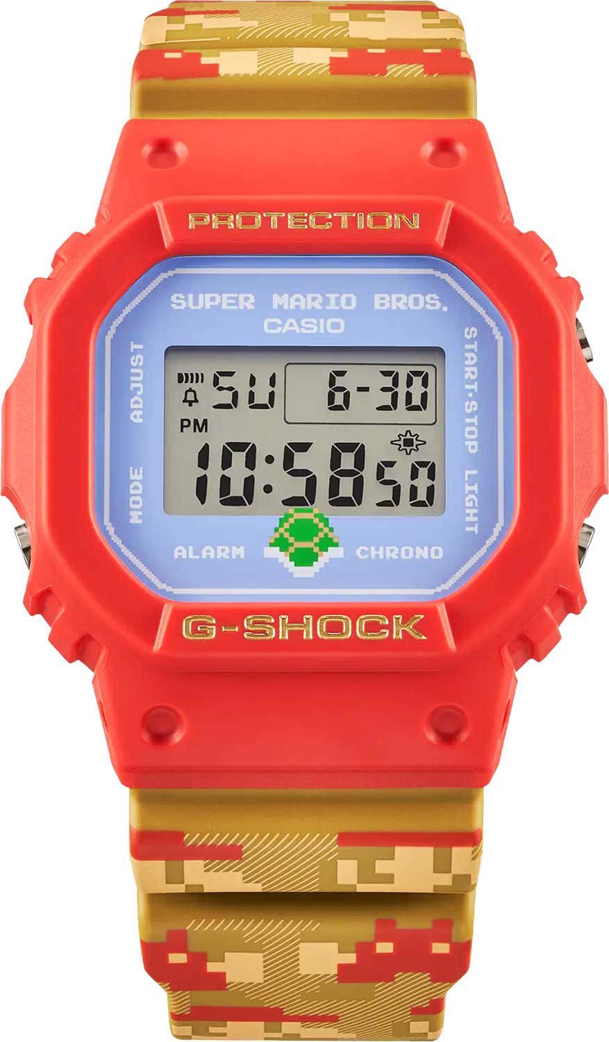 Японские наручные часы Casio G-SHOCK DW-5600SMB-4 с хронографом