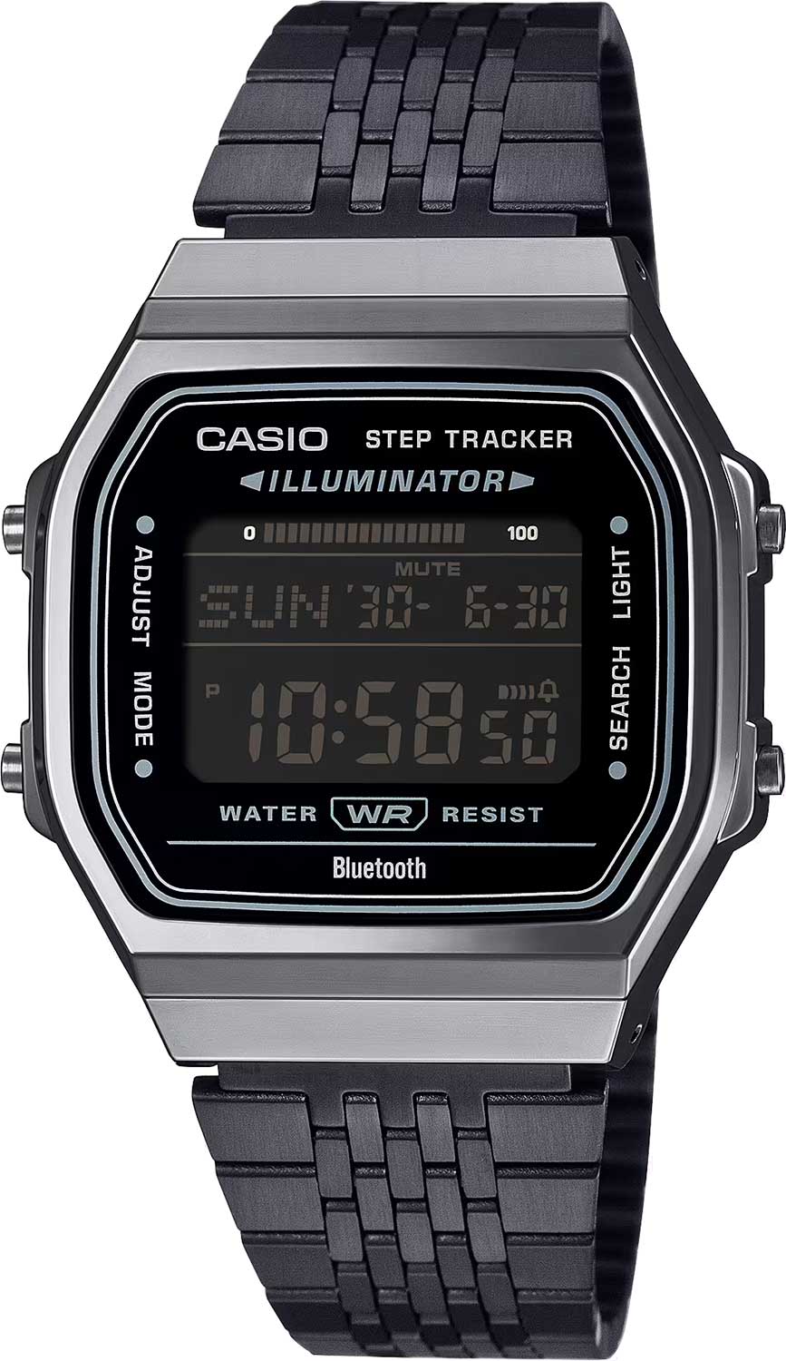 Японские спортивные наручные часы Casio Vintage ABL-100WEGG-1B с хронографом