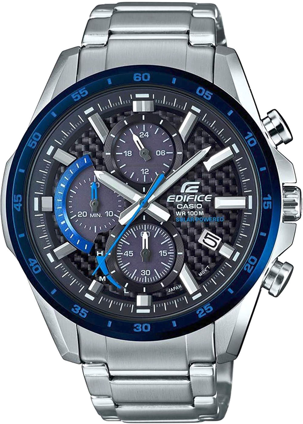 Японские наручные часы Casio Edifice EQS-900DB-2AVUDF с хронографом