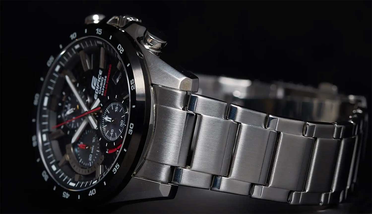 Японские наручные часы Casio Edifice EFS-S540DB-1A с хронографом