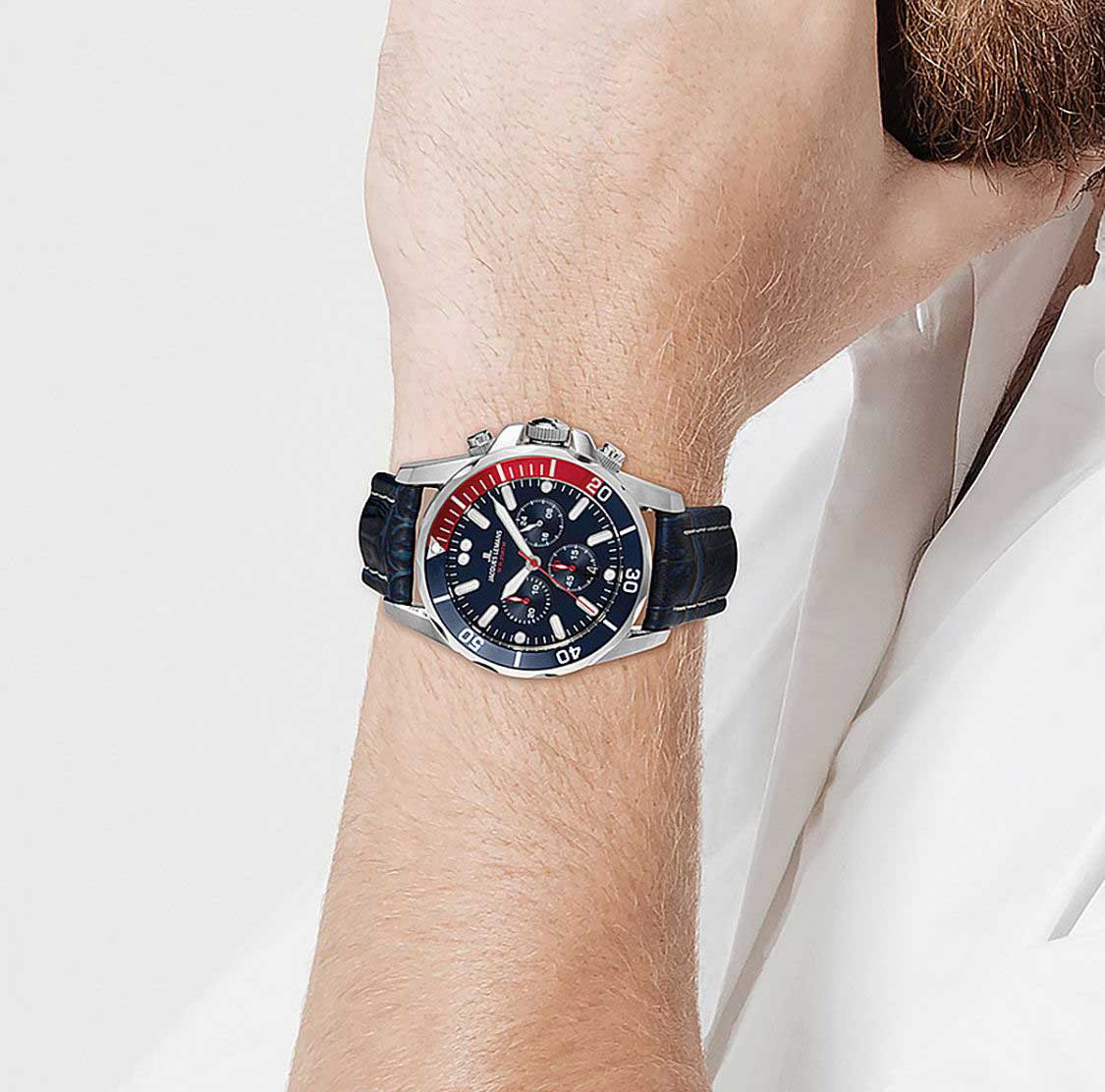 Наручные часы Jacques Lemans 1-2091B с хронографом